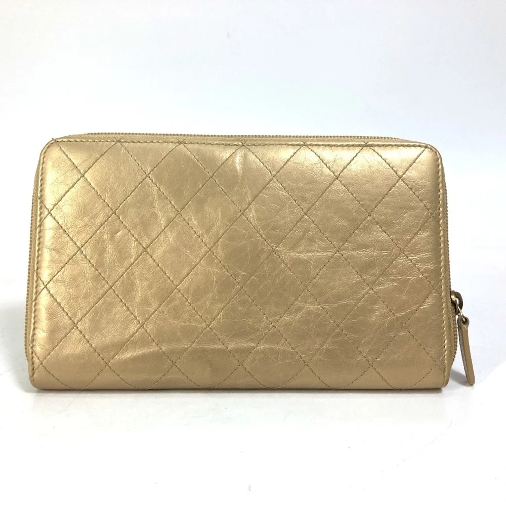 CHANEL Gold Wallet